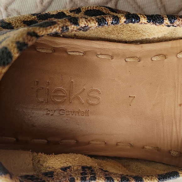 Tieks Leopard Print Flats Size 7 - Picture 4 of 9